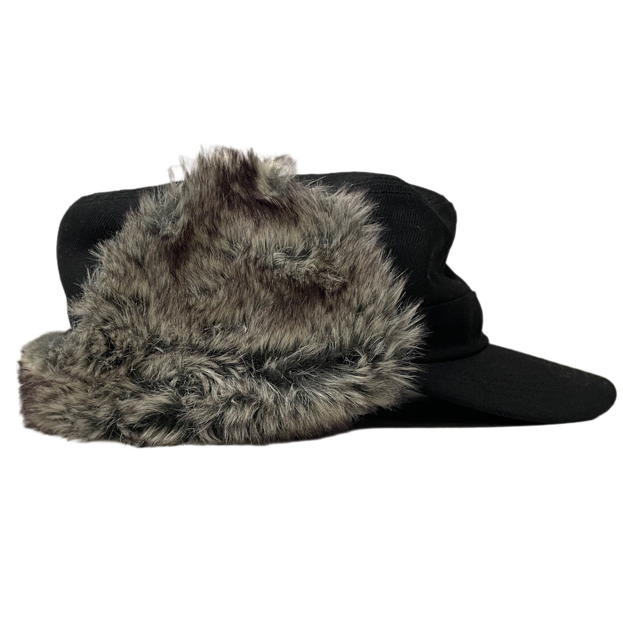 Yohji Yamamoto Pour Homme × NEW ERA 20AW RANGE EARFLAP CAP ファーイヤーフラップロゴ刺繍キャップ 帽子 ハット ヨウジヤマモトプールオム ニューエラ メンズ レディース ユニセックス