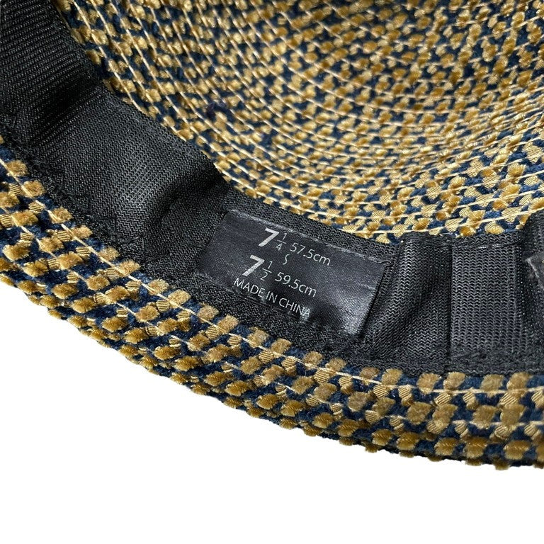 KAPITAL 14AW ベルベットブレード フェドーラHAT ハット フレンチリネンリボンハット 中折れハット ヘッドウェア 帽子 Archive キャピタル K1412XH309