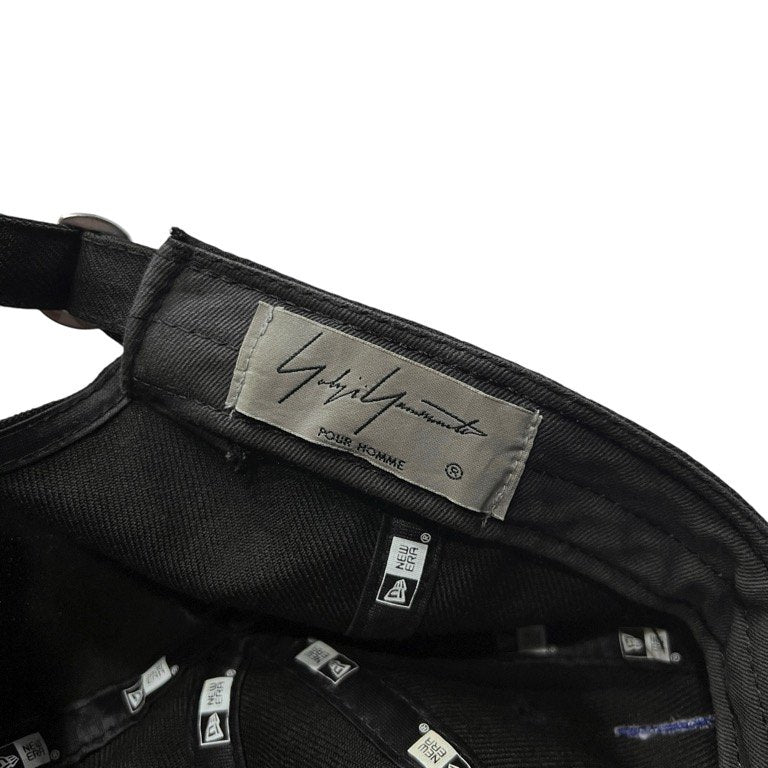 Yohji Yamamoto Pour Homme × NEW ERA 19SS 930 YY SIGN 青ロゴ刺繍キャップ 帽子 ヨウジヤマモトプールオム ニューエラ メンズ レディース ユニセックス