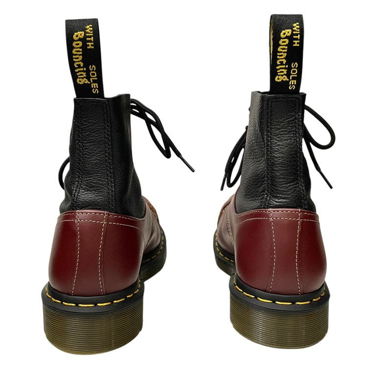 MM6 Maison Margiela × Dr.Martens 24AW 1460 TWIST ST MM6 切替ツートーンレースアップブーツ シューズ 靴 32186601 SH3WU0008 未使用 定価71,500円 エムエムシックス メゾンマルジェラ ドクターマーチン メンズ レディース
