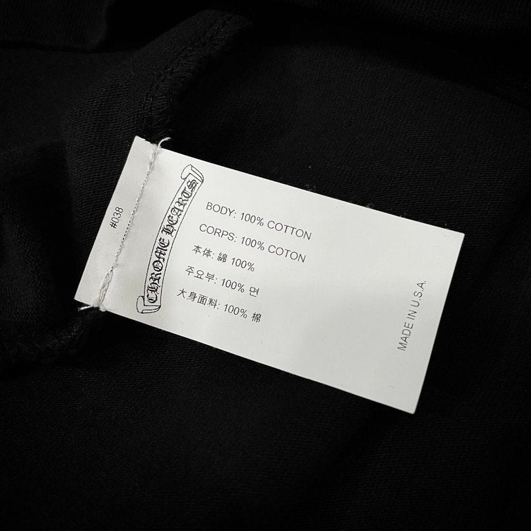 CHROME HEARTS 22SS GRP Y NOT LIGHT WORK TEE クロスロゴ刺繍クルーネックポケットTシャツ カットソー 半袖 Tee T-shirt トップス クロムハーツ メンズ