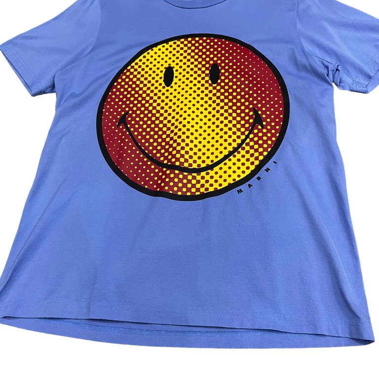 MARNI 20AW スマイリーロゴプリントクルーネックTシャツ カットソー 半袖 SMILEY Tee T-shirt