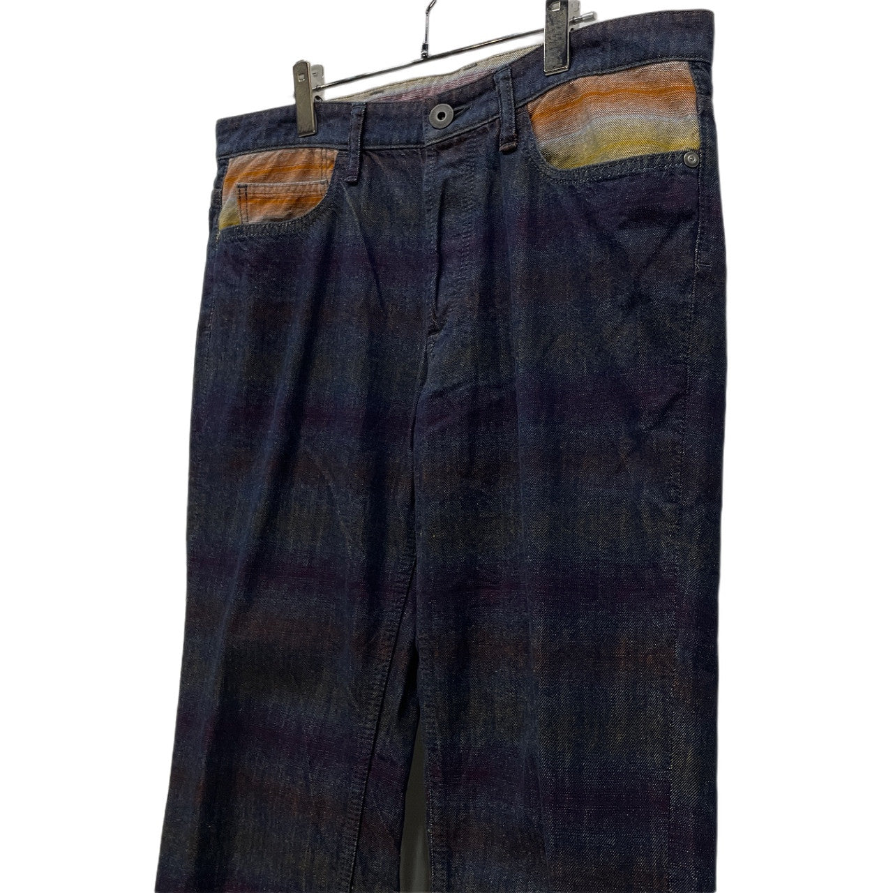 ISSEY MIYAKE MEN 13AW ジャカードデニム5ポケットパンツ ジーンズ ボトムス Archive イッセイミヤケ メン メンズ