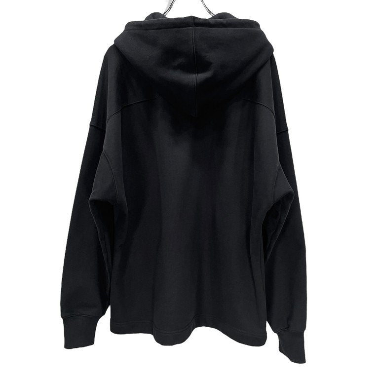 Y-3 23AW GFX FT HOODIE レタードボタンアップスウェットパーカー フーディー フード ワッペン IQ2135 定価50,600円 ジャケット ブルゾン Yohji Yamamoto adidas ワイスリー ヨウジヤマモト アディダス メンズ レディース