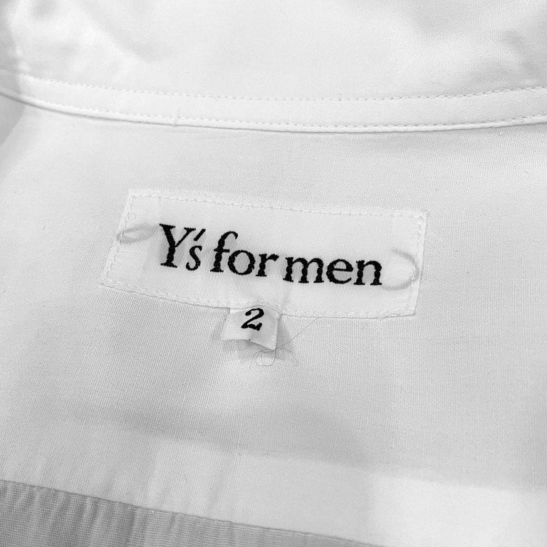 Y's for men コットブロードレギュラーカラープレーンシャツ ブラウス Archive Yohji Yamamoto Pour Homme ヨウジヤマモトプールオム ワイズフォーメン メンズ