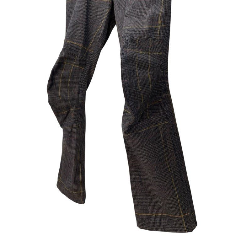 Christopher Nemeth ハンドペイントチェック立体裁断パンツ Archive 90s 00s 手描き ボトムス クリストファーネメス メンズ レディース ユニセックス