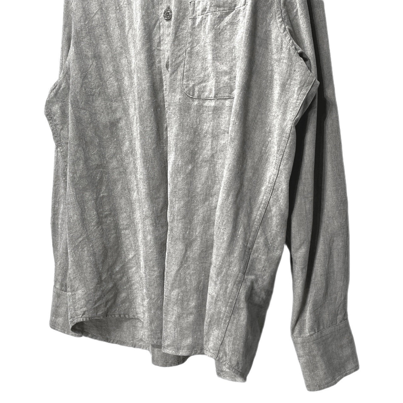 OUR LEGACY 26SS ABOVE SHIRT SAGE TRAIL CHECK DRYLINE WEAVE シャドーストライプレギュラーカラーシャツ ブラウス トップス M2262AST アワーレガシー メンズ