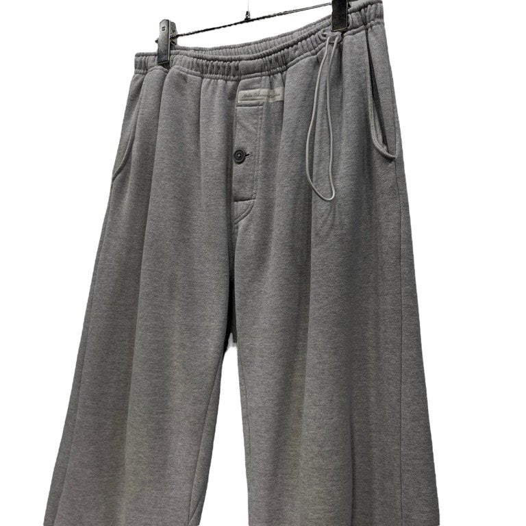Abelia Edoward Goucha 24SS Long tranks sweat pants ドローストリングワイドスウェットパンツ ボトムス 24SPT15 アベリアエドワードゴーチャ メンズ