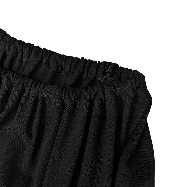 LIMI feu ウールギャバジンサルエルクロップドワイドキュロットパンツ ボトムス Yohji Yamamoto リミフゥ ヨウジヤマモト レディース