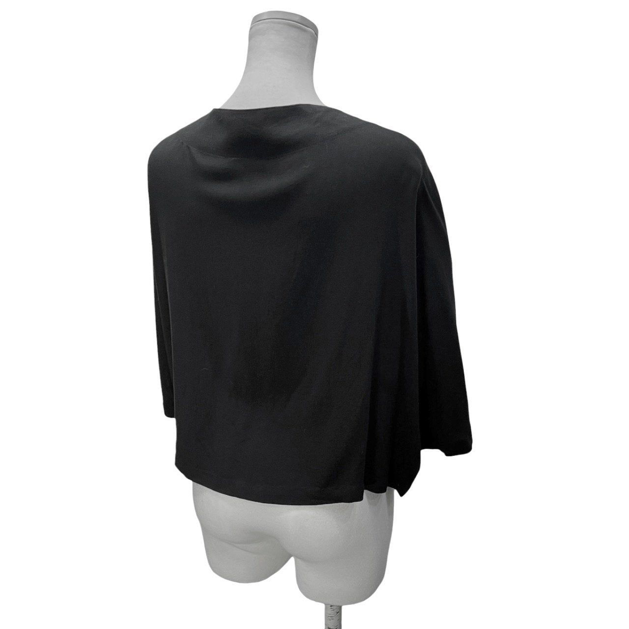 LIMI feu 16SS レーヨンキュプラレースアップドルマンブラウス トップス シャツ Yohji Yamamoto Femme リミフゥ ヨウジヤマモト レディース