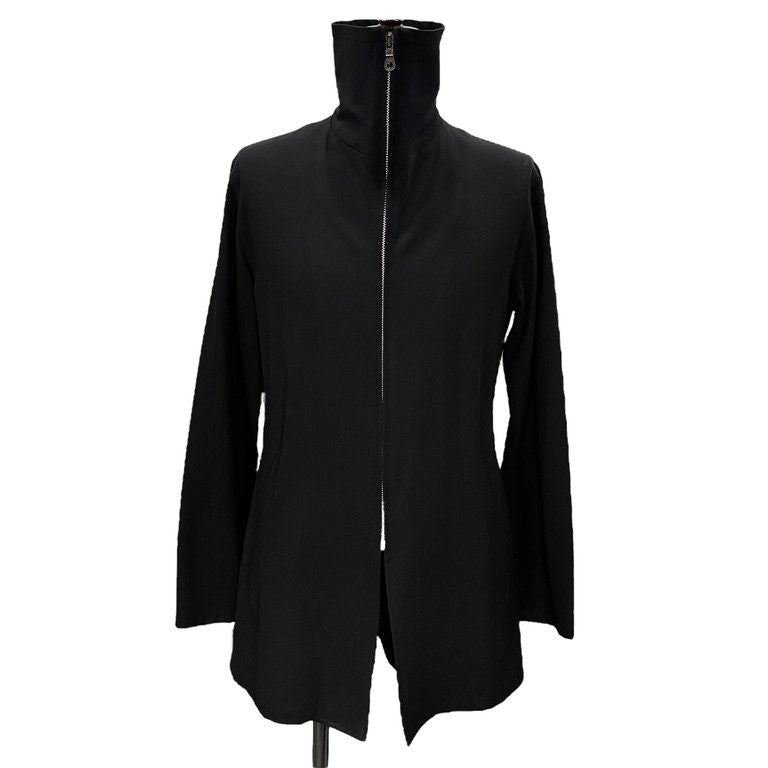 YASUSHI DOI ウールギャバジンジップアップハイネックロングジャケット Archive 90s 忍者 ニンジャ NINJA ブルゾン コート アウター ヤスシドイ メンズ レディース ユニセックス