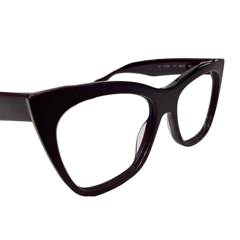 Yohji Yamamoto CAT EYE GLAMOROUS OVERSIZED HOT EYEGLASS フルリムキャッツアイサングラス 眼鏡 メガネ セルフレーム アイウェア 小物 YY1030 ヨウジヤマモト メンズ レディース ユニセックス