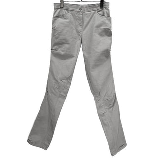 hussein chalayan ストレッチコットンマルチタックアナトミカルスリムパンツ 立体裁断 アナトミック ボトムス Archive 00s フセインチャラヤン レディース