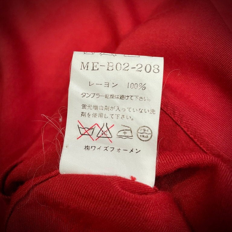 Y's for men レーヨンギャバジンオーバーサイズシャツ ブラウス トップス Archive 90s Yohji Yamamoto