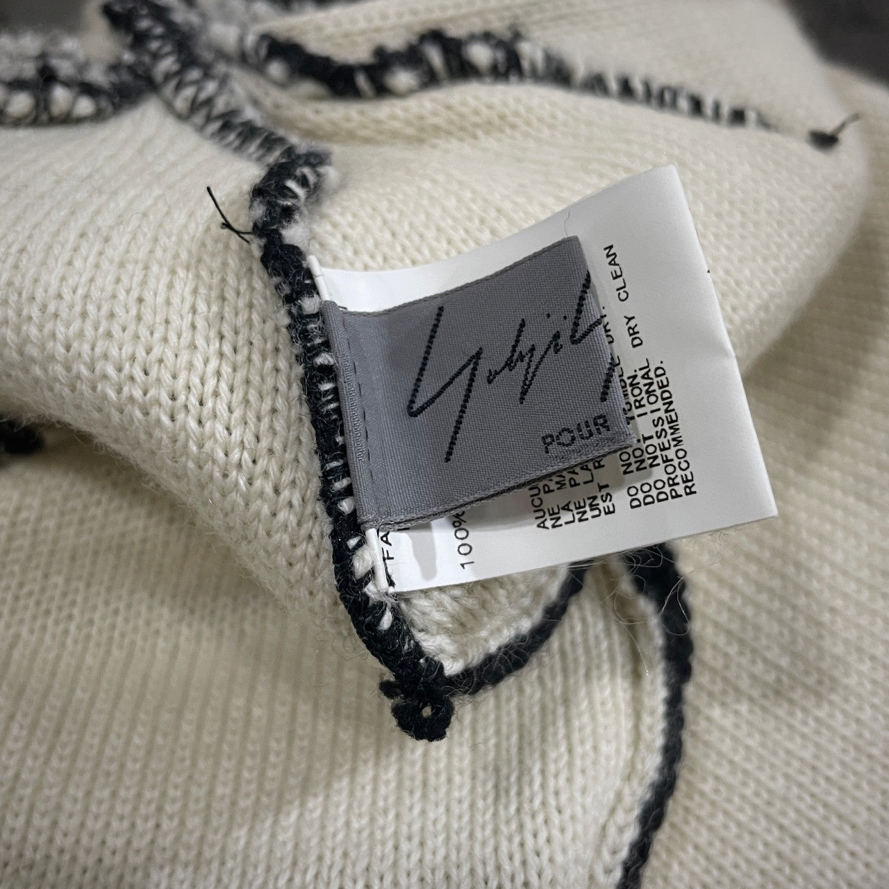 Yohji Yamamoto Pour Homme 10AW YYHロゴニットキャップ YOHJI YAMAMOTO THE MEN 4.1 2010 TOKYO ワッチキャップ 帽子 Archive 小物 服飾雑貨 ヨウジヤマモトプールオム メンズ