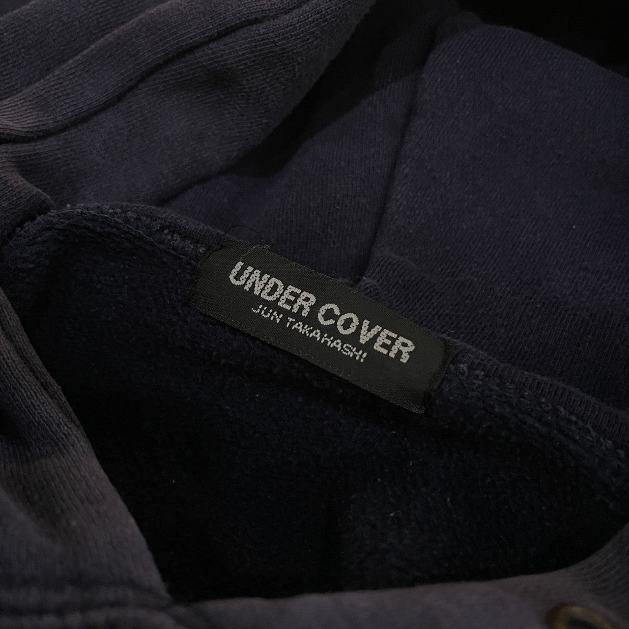 UNDERCOVER ロゴプリントプルオーバーフーディ パーカー トップス アウター Archive 90s 初期 アンダーカバー メンズ