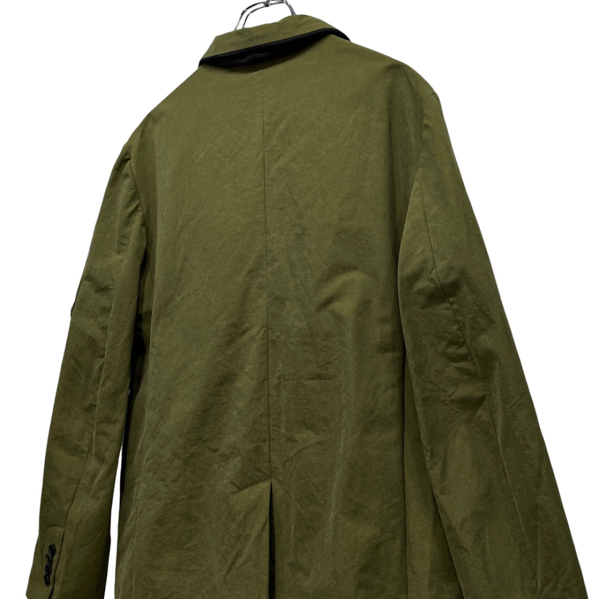 LEMURIA CLASSIC BOMBER COAT SALT SHRINKAGE GRUNGE CLOTH 塩縮加工クラシックボンバーコート ロングジャケット ブルゾン アウター レムリア メンズ