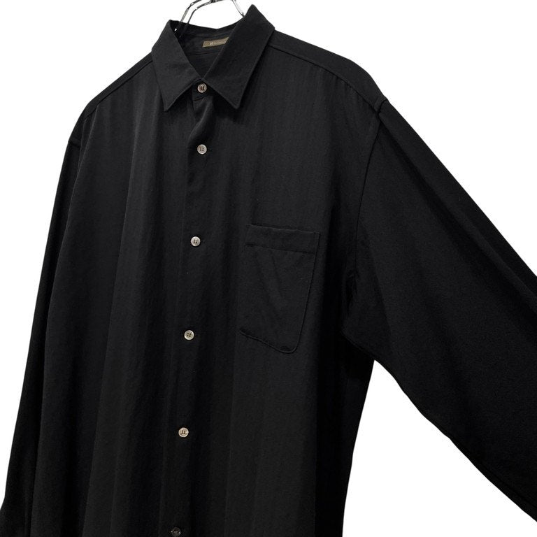 Y's for men ウールギャバジンオーバーサイズボックスシルエットシャツ ブラウス Archive 90s トップス Yohji Yamamoto Pour Homme ヨウジヤマモトプールオム ワイズフォーメン メンズ