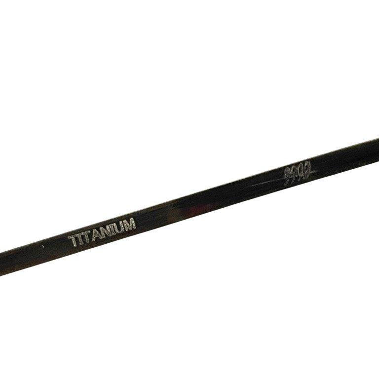 999.9 21SS M-85 チタニウムテンプルスクエアフレームメガネ 眼鏡 サングラス チタン アイウェア 定価46,200円 フォーナインズ メンズ レディース ユニセックス