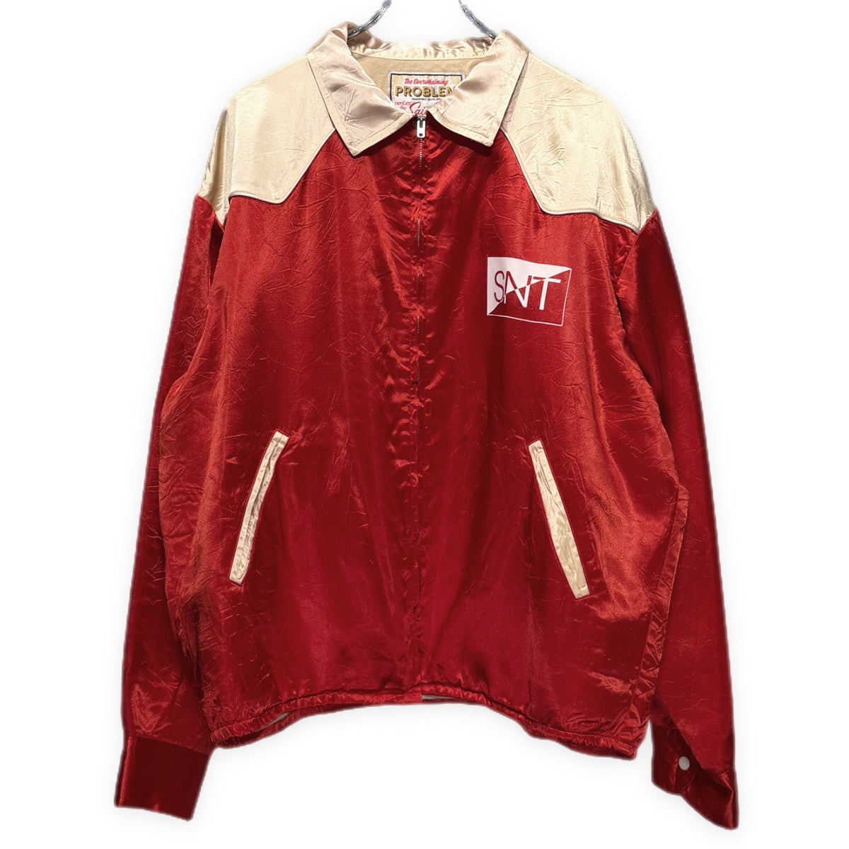 SAINT MICHAEL 23SS SHIRT JKT WESTERN アセテートサテンプリントウエスタンシャツジャケット ブルゾン コート アウター SM-S23-0000-070 Mxxxxxx セントマイケル メンズ