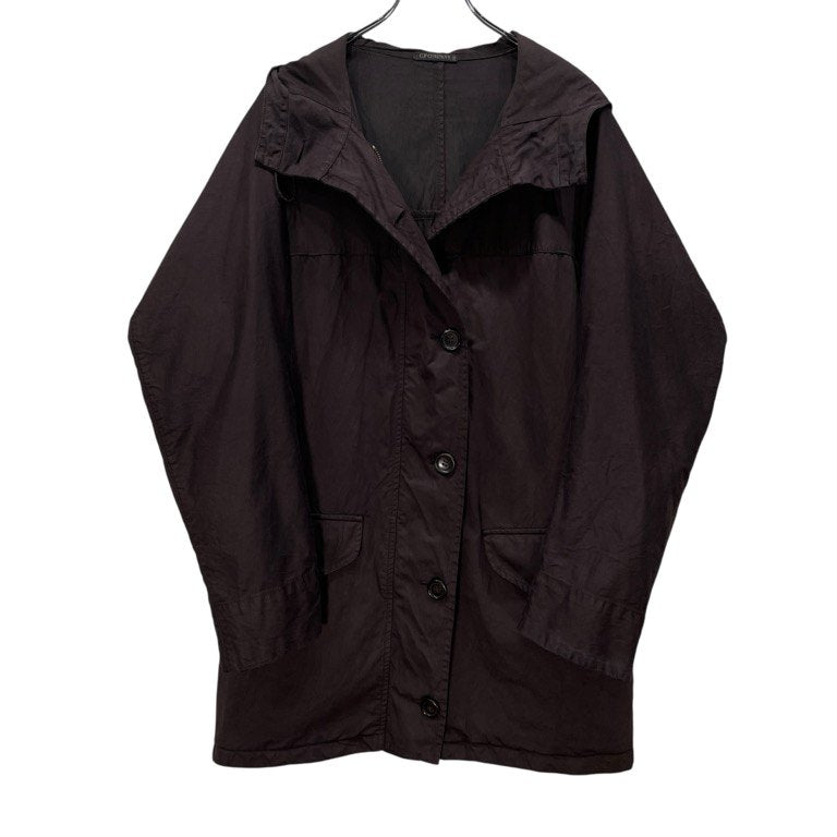 C.P. COMPANY コットンギャバジンプロダクトダイハイネックロングコート 製品染め Archive 90s 00s ジャケット ブルゾン アウター Massimo Osti シーピーカンパニー メンズ
