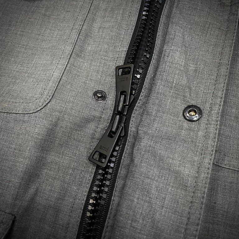 AMI Alexandre Mattiussi ポリエステルコットンマルチポケットマウンテンパーカー アミアレクサンドルマテュッシ アミパリス メンズ レディース