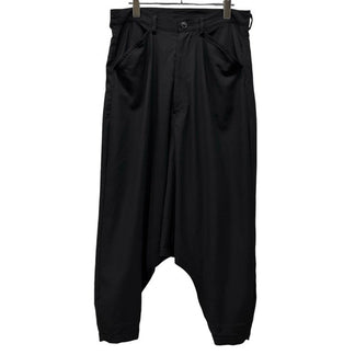 REGULATION Yohji Yamamoto 15AW ウールギャバジンスーパーサルエルテーパードワイドパンツ ボトムス ペンギンパンツ レギュレーション ヨウジヤマモト レディース