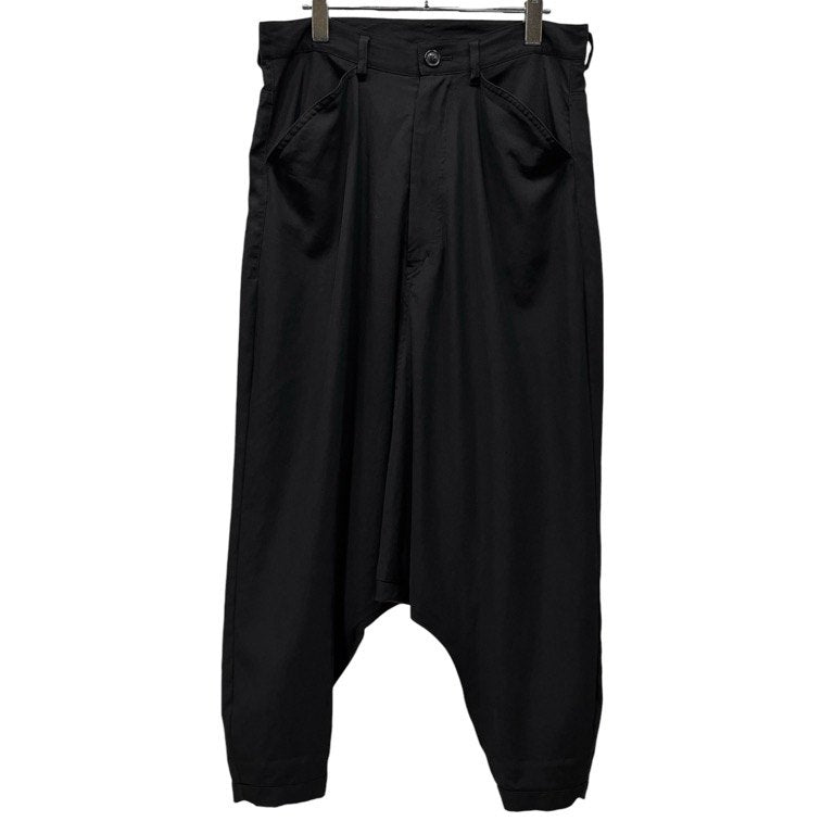REGULATION Yohji Yamamoto 15AW ウールギャバジンスーパーサルエルテーパードワイドパンツ ボトムス ペンギンパンツ レギュレーション ヨウジヤマモト レディース