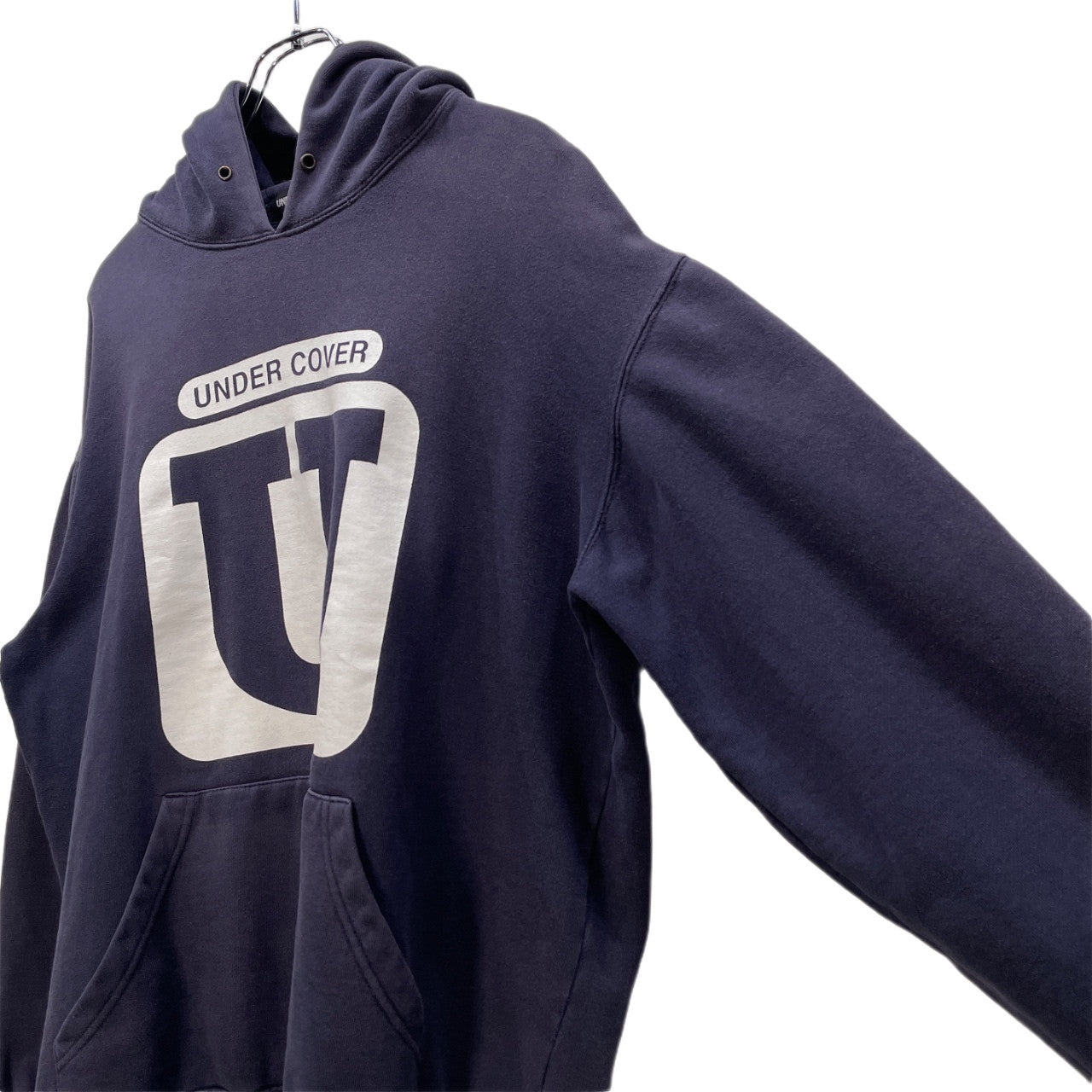 UNDERCOVER ロゴプリントプルオーバーフーディ パーカー トップス アウター Archive 90s 初期 アンダーカバー メンズ