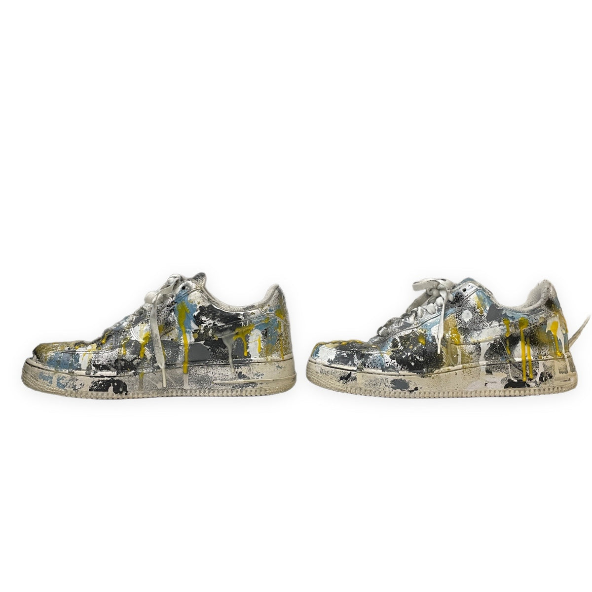 CILANDSIA NIKE AIR FORCE 1 ハンドペイントローカットスニーカー シューズ 靴 クツ ペンキ 27cm チランドシア メンズ