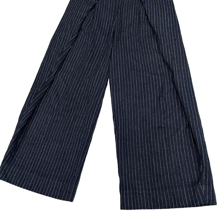 Vivienne Westwood ANGLOMANIA ウールストライプフランネルサイドダブルラップパンツ ボトムス ヴィヴィアンウエストウッド アングロマニア メンズ レディース ユニセックス