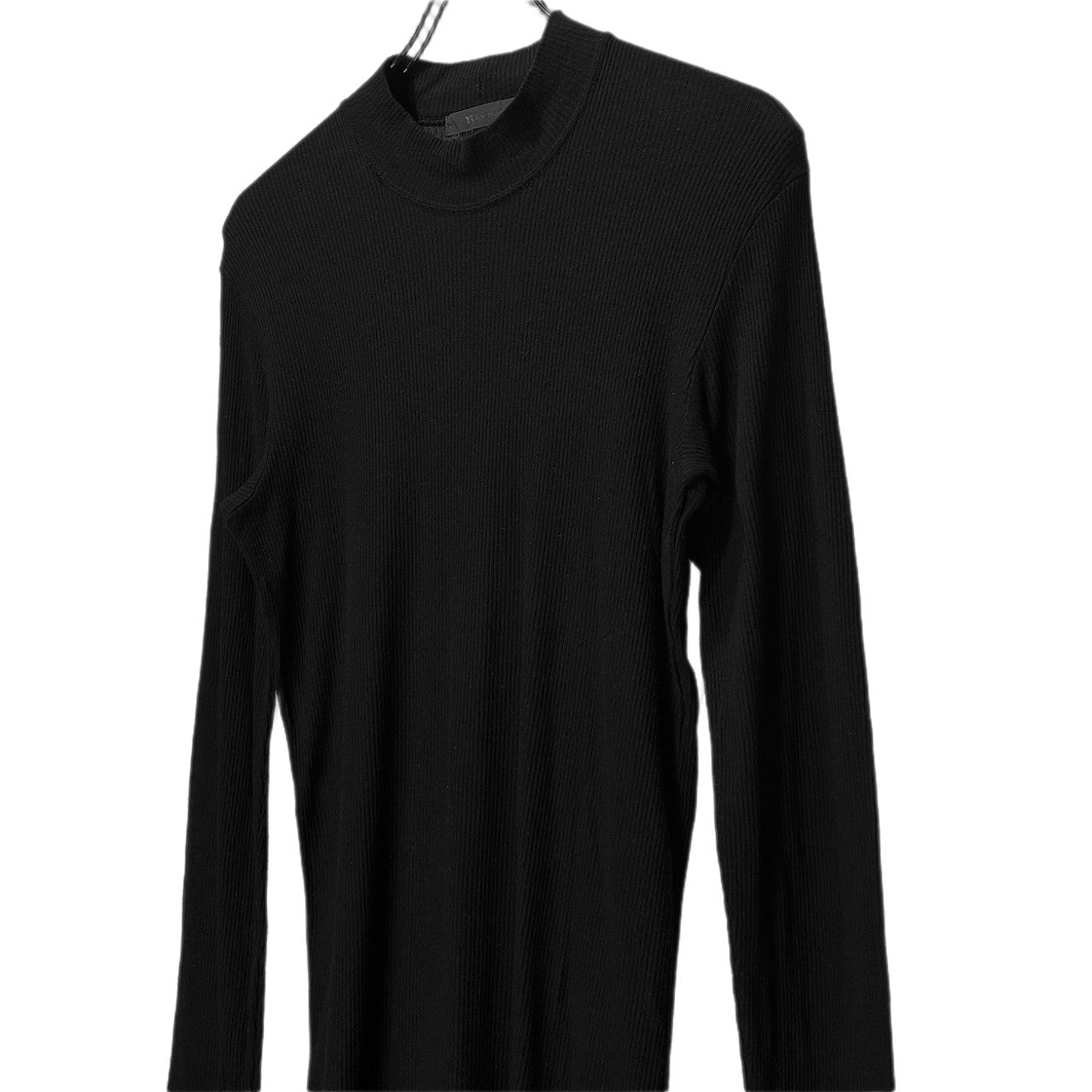 Y's for men レーヨンウールリブ編みモックネックカットソー Tシャツ Tee T-shirt トップス Archive Yohji Yamamoto Pour Homme ヨウジヤマモトプールオム ワイズフォーメン メンズ