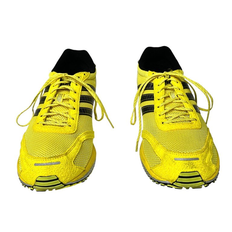 adidas x Wales Bonner 24SS Adios Neftenga ‘Yellow’ JH9740 アディオス ネフテンガ メッシュローカットスニーカー ランニングシューズ 靴 クツ 27.5cm 定価34,100円 ウェールズボナー アディダス メンズ