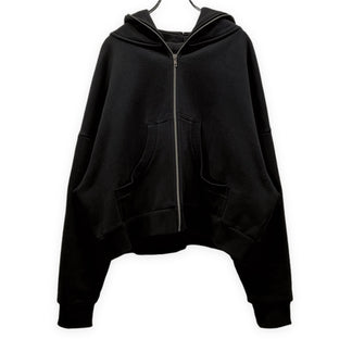entire studios ETERNAL ZIP HOODIE エターナルジップフーディ オーバーサイズ裏起毛スウェットボックスシルエットジップアップパーカー トップス ES2202 定価30,800円 エンタイアスタジオ メンズ