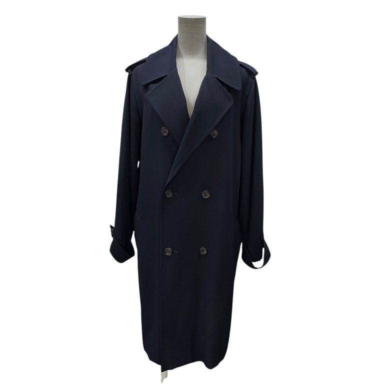 Y's ウールギャバジンベルテッドロングコート Archive 90s ジャケット ブルゾン アウター Yohji Yamamoto Femme ヨウジヤマモトファム ワイズ レディース