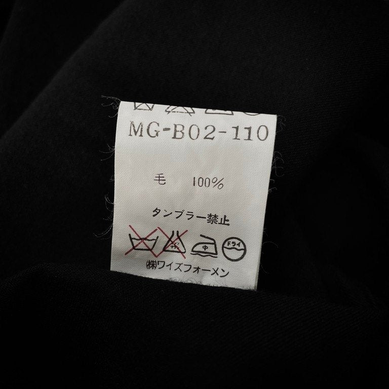 Y's for men ウールギャバジンオーバーサイズボックスシルエットシャツ ブラウス Archive 90s トップス Yohji Yamamoto Pour Homme ヨウジヤマモトプールオム ワイズフォーメン メンズ