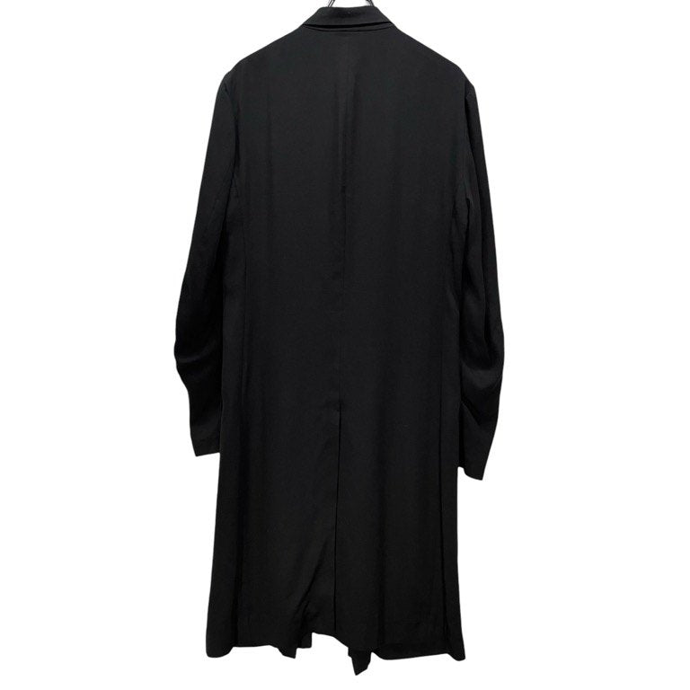Ground Y 15AW ONE BUTTON COAT テンセルワンボタンロングコート ジャケット ブルゾン アウター Yohji Yamamoto ヨウジヤマモト グラウンドワイ メンズ レディース ユニセックス