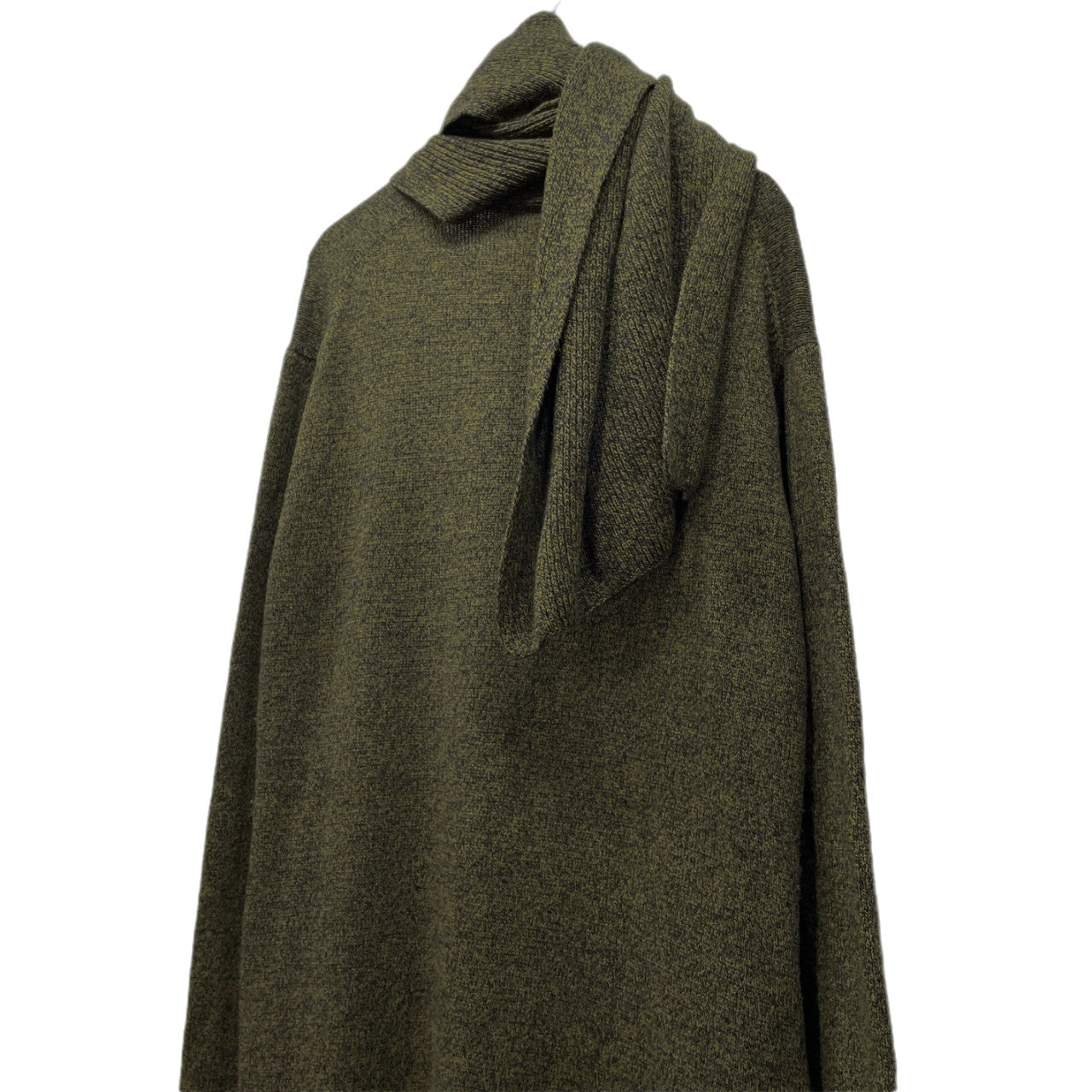 Yohji Yamamoto Pour Homme 96AW ストールドッキングウールニットロングワンピース セーター トップス アウター マフラー Archive 90s 脱色期 ヨウジヤマモトプールオム メンズ