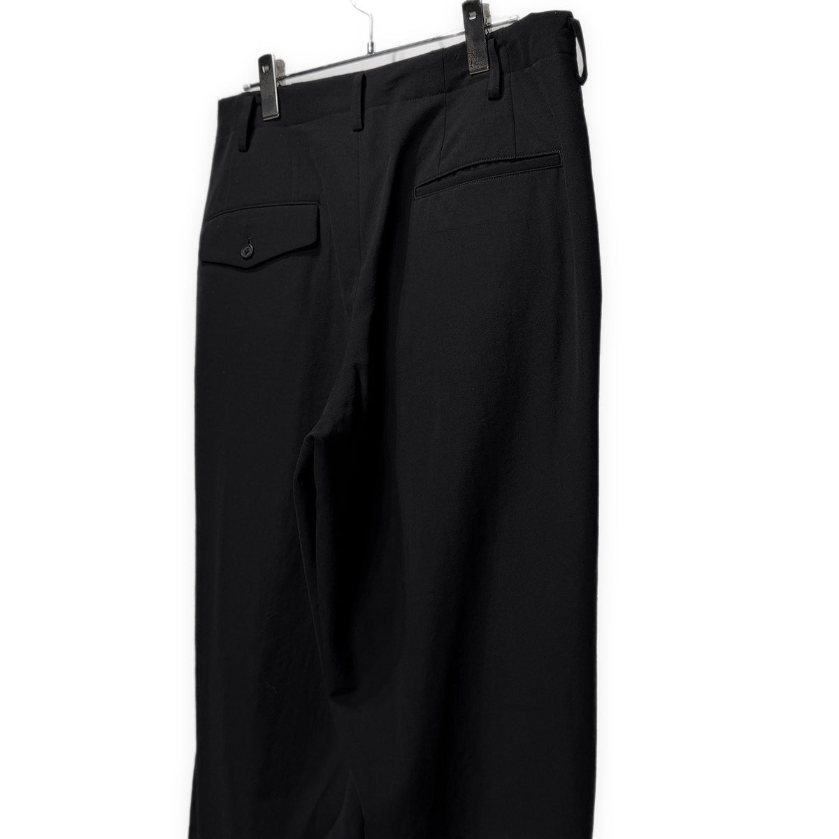 Y's for men ウールギャバジン2タックワイドテーパードスラックス パンツ トラウザーズ Archive 90s Yohji Yamamoto Pour Homme ヨウジヤマモトプールオム ワイズフォーメン メンズ