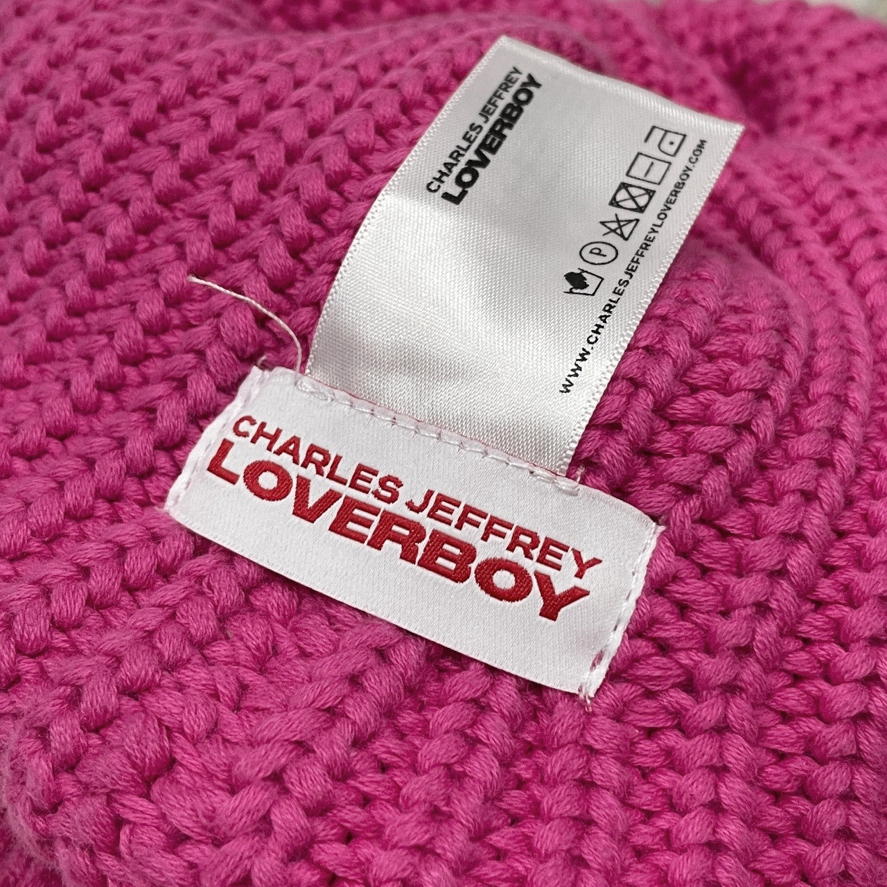 Charles Jeffrey LOVERBOY CHUNKY RABBIT BEANIE チャンキーラビットビーニー ラビットイヤーコットンニットキャップ ワッチ 帽子 服飾雑貨 小物 兎耳 チャールズジェフリーラバーボーイ メンズ レディース ユニセックス