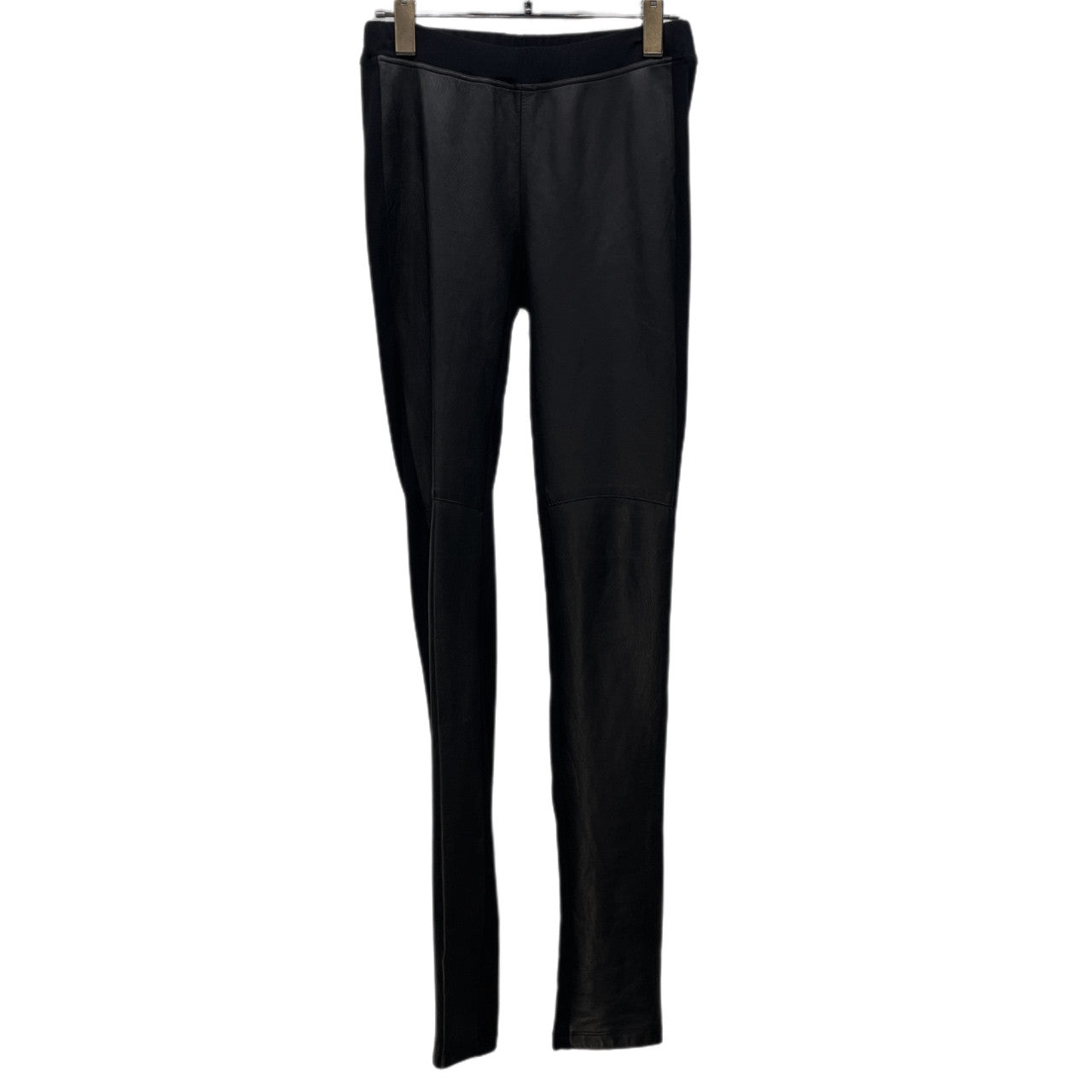 A.F ARTEFACT ラムレザー切替レギンスパンツ スキニー ボトムス エーエフ アーティファクト レディース