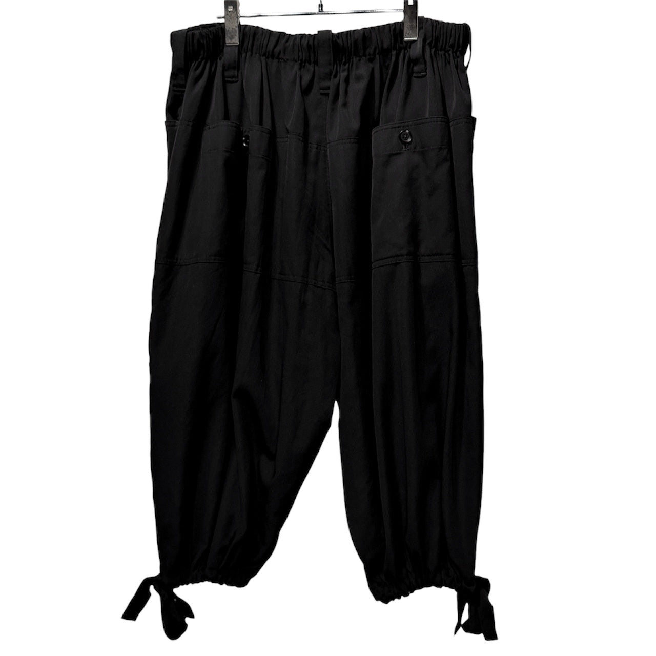 Yohji Yamamoto Pour Homme 13SS ウールギャバジン立体ポケットバルーンパンツ ボトムス Archive HX-P47-100 ヨウジヤマモトプールオム メンズ