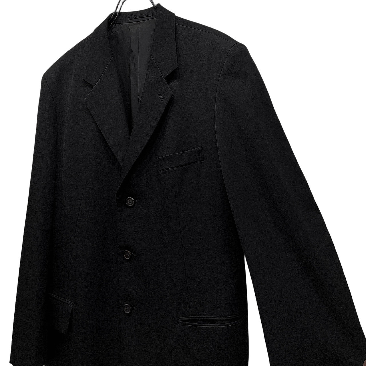 Y's for men ウールギャバジンノッチドラペル3Bテーラードジャケット ブレザー ブルゾン コート アウター Archive 90s Yohji Yamamoto Pour Homme ヨウジヤマモトプールオム ワイズフォーメン メンズ