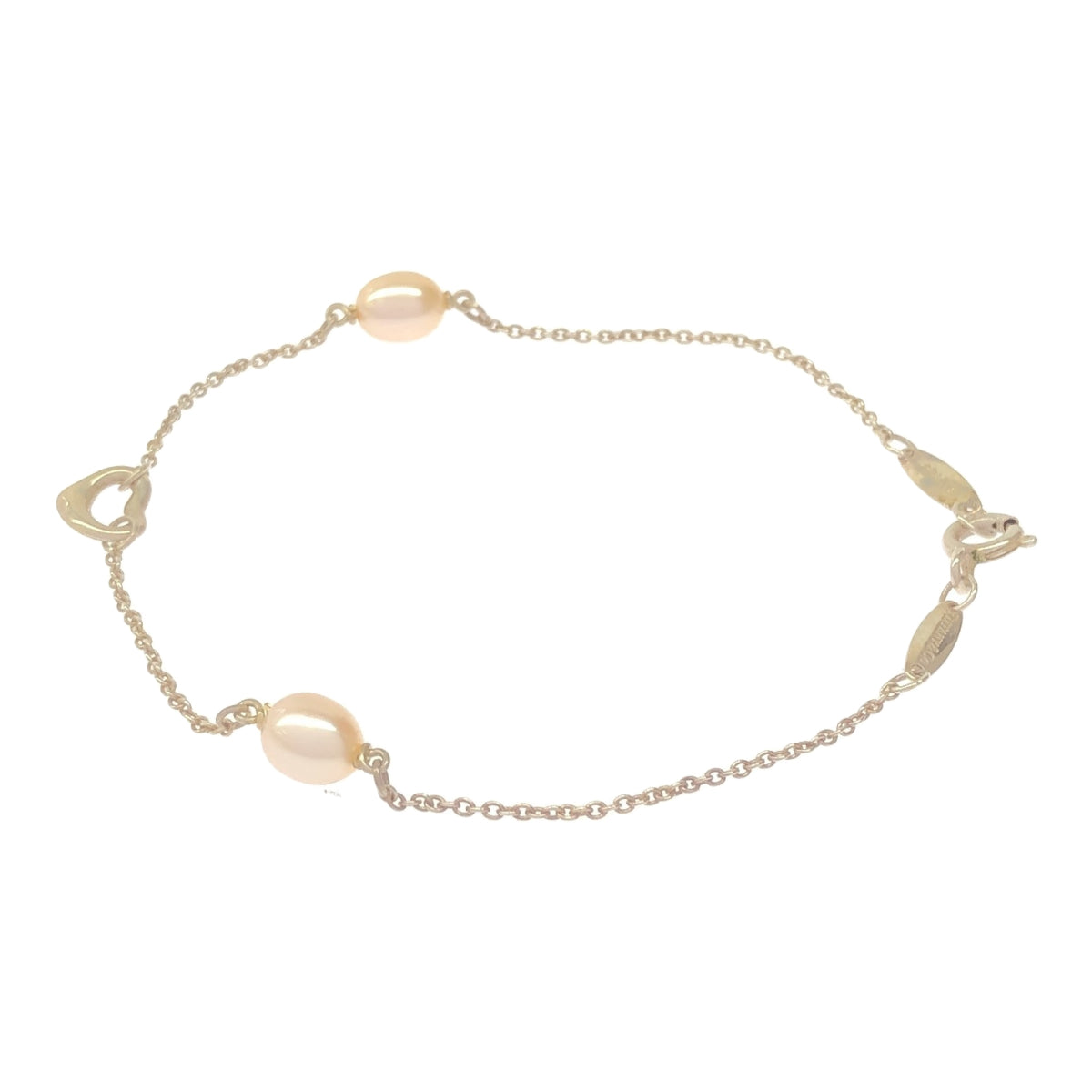 TIFFANY&Co. TIFFANY&Co. ブレスレット オープンハート パール2P