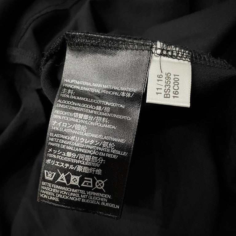 Y-3 17SS M 3D L/S コットン天竺セーラーデティールカットソー タグ付 ショルダーパッチ トップス ワイスリー レディース