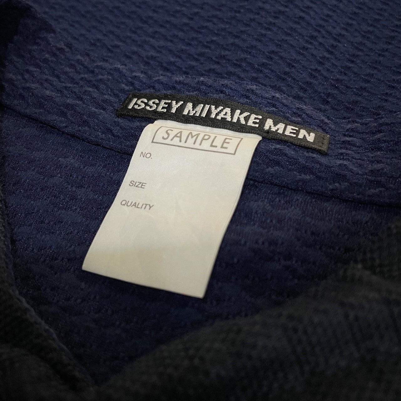 ISSEY MIYAKE MEN バンドカラー切替プルオーバーシャツ ブラウス Tシャツ カットソー トップス 半袖 Archive イッセイミヤケ メン メンズ