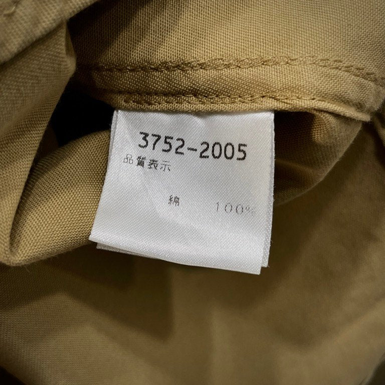 DRIES VAN NOTEN コットンギャバジンダブルポケットシャツ トップス ブラウス Archive 90 00s ライカ ドリスヴァンノッテン メンズ