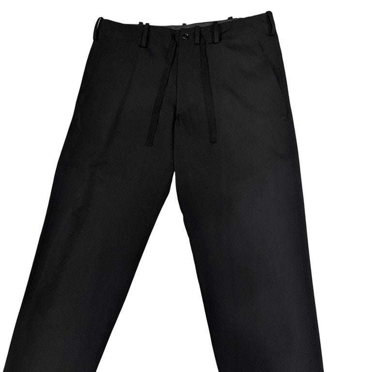 Y's for men ウールギャバジンドローストリングイージーパンツ Archive バルーン ボトムス Yohji Yamamoto Pour Homme ヨウジヤマモトプールオム ワイズフォーメン メンズ