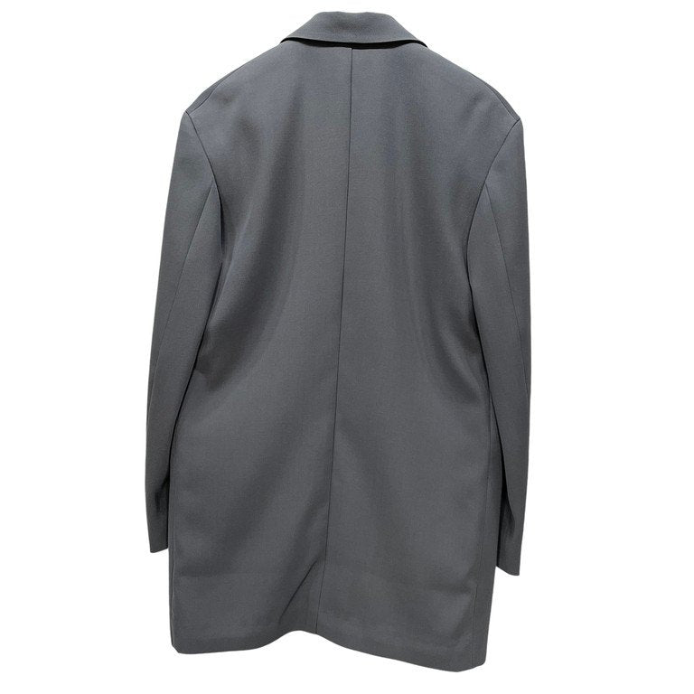 JIL SANDER 23SS WOOL GABARDINE JACKET ウールギャバジンラペルフックフライフロントテーラードジャケット ブレザー 比翼 スタンドカラー 定価339,900円 J22BN0120 J40103 JACKET 08 ジルサンダー メンズ