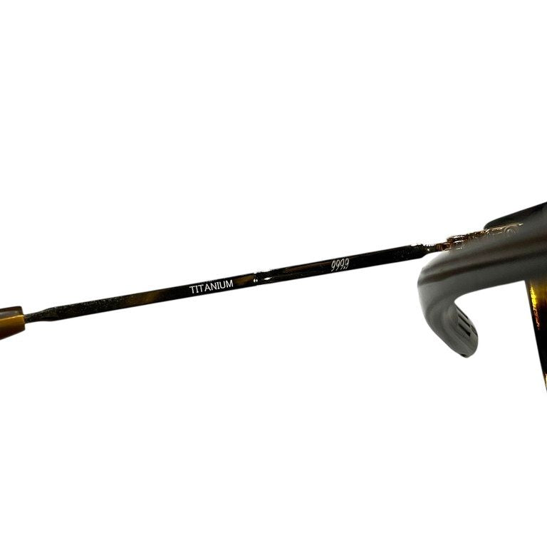 999.9 21SS M-85 チタニウムテンプルスクエアフレームメガネ 眼鏡 サングラス チタン アイウェア 定価46,200円 フォーナインズ メンズ レディース ユニセックス